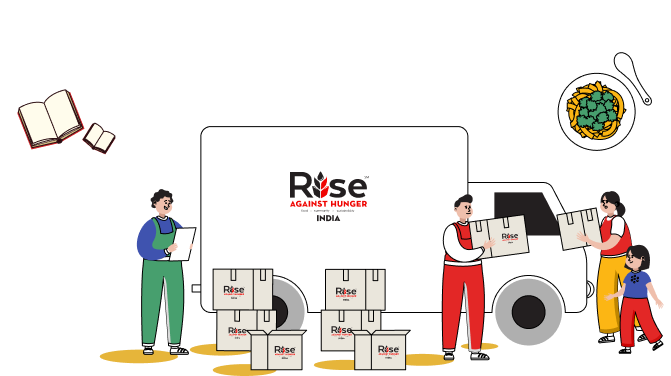 Rise Against Hunger Illustration